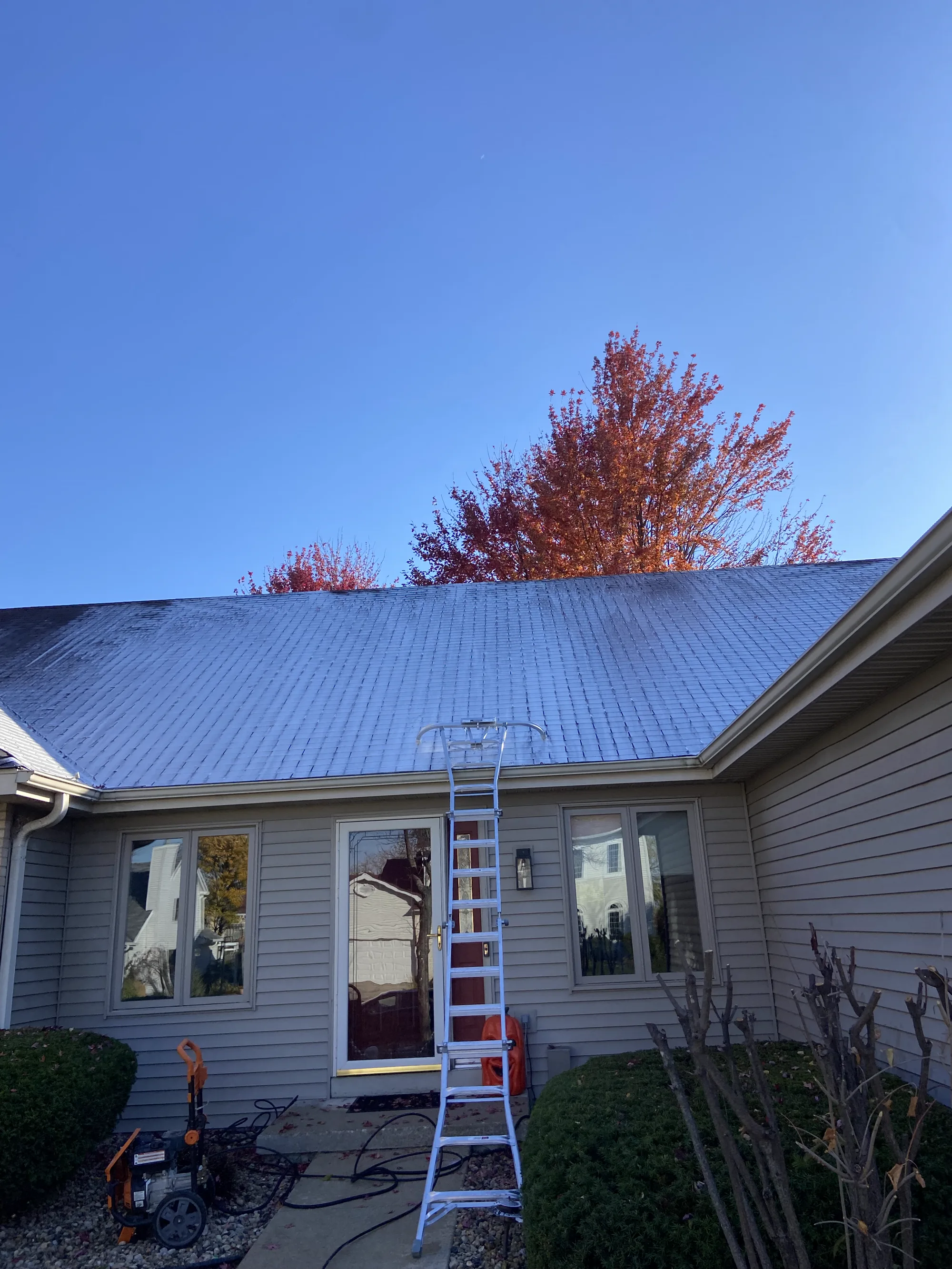 Wisconsin freeze thaw cycle ice damage on roof shingles Dane County home